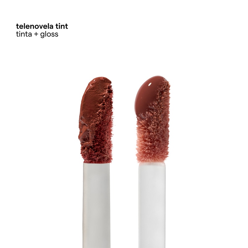 DUO TELENOVELA TINT + GLOSS (TINTA PARA LABIOS CON DOBLE PUNTA)